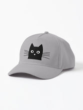 Black Cat Face Baseball Cap