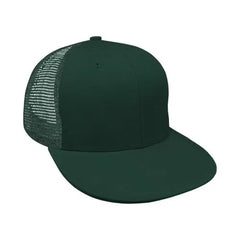 Split Low Chino Mesh Snapback Baseball Cap