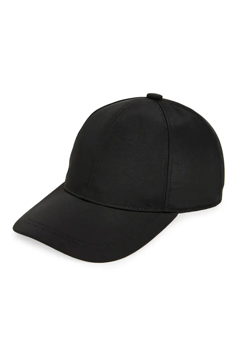 Classic Black Adjustable Baseball Cap - Unisex