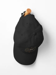 Moonlit Garden Winter Black Dad Hat