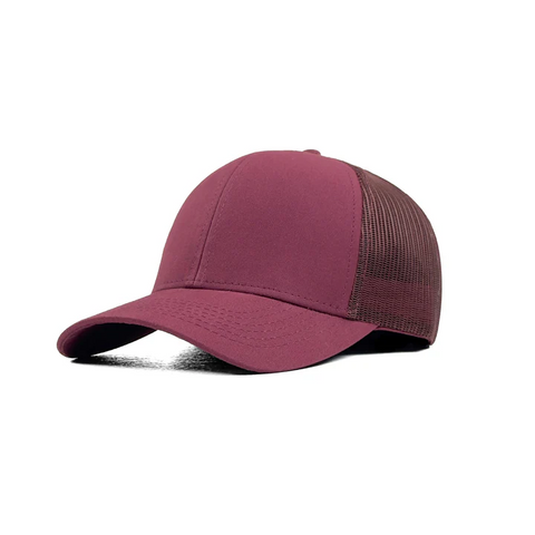 5 Panel Mesh Snapback Trucker Cap